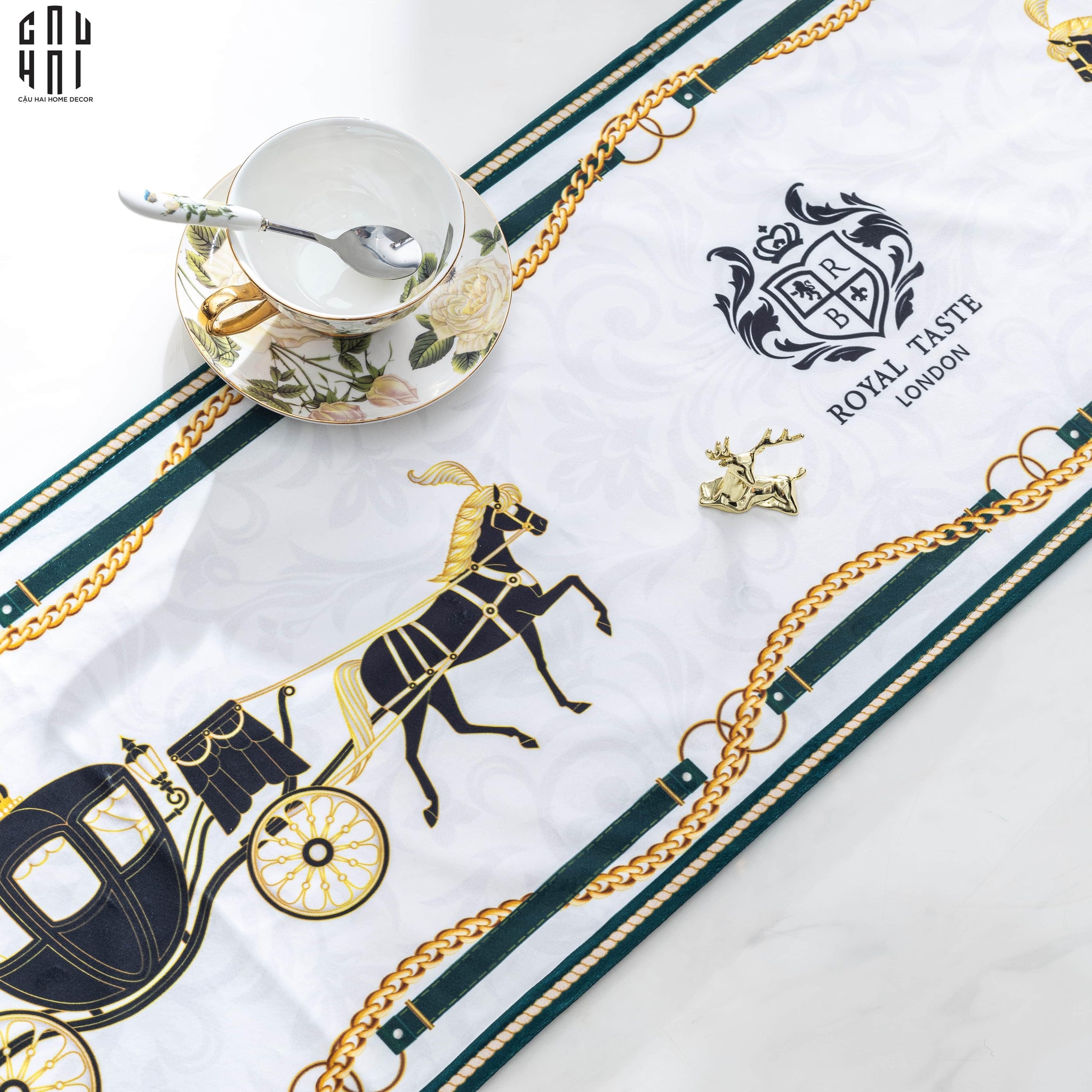 Khăn Trải Bàn Royal Taste 2M6 - CẬU HAI HOME DECOR