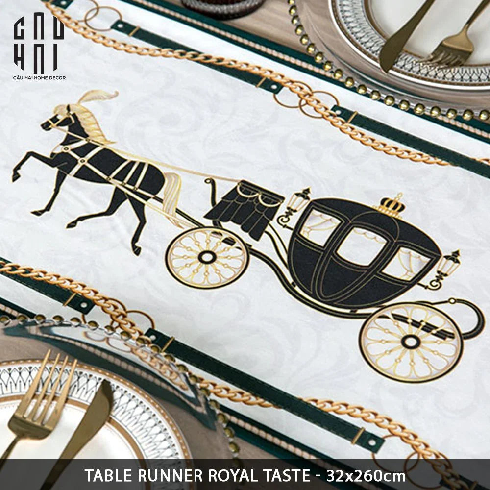 KHĂN TRẢI BÀN ROYAL TASTE 2M6-CẬU HAI HOME DECOR