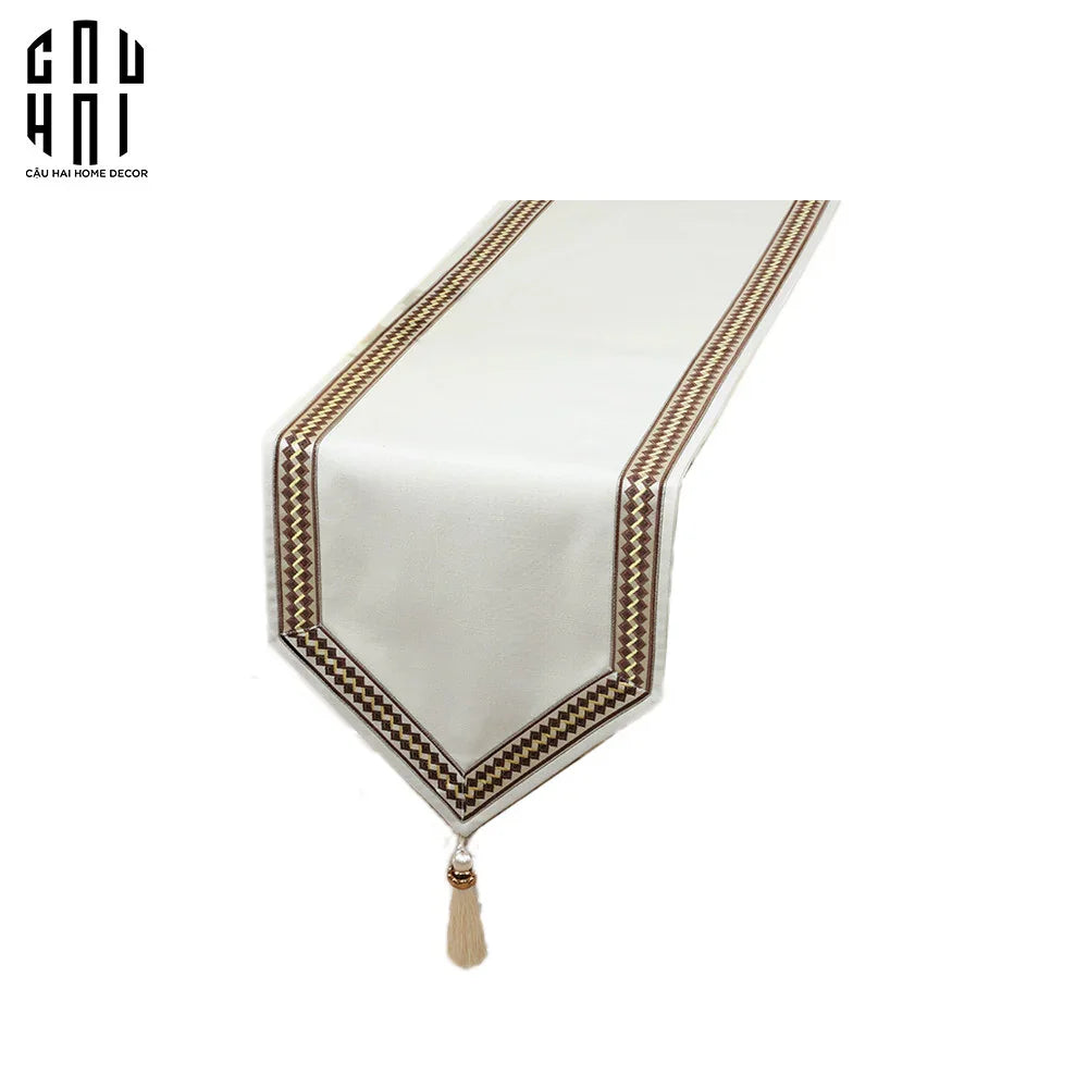 KHĂN TRẢI BÀN TATIANA 3M-CẬU HAI HOME DECOR