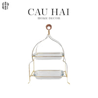khay-banh-2-tang-lora-cau-hai-home-decor - CẬU HAI HOME DECOR