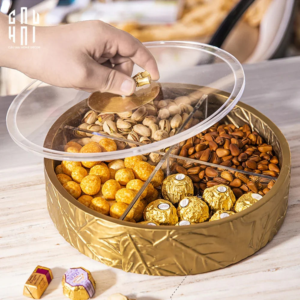 KHAY BÁNH MỨT BRASSON BAMBOO-CẬU HAI HOME DECOR