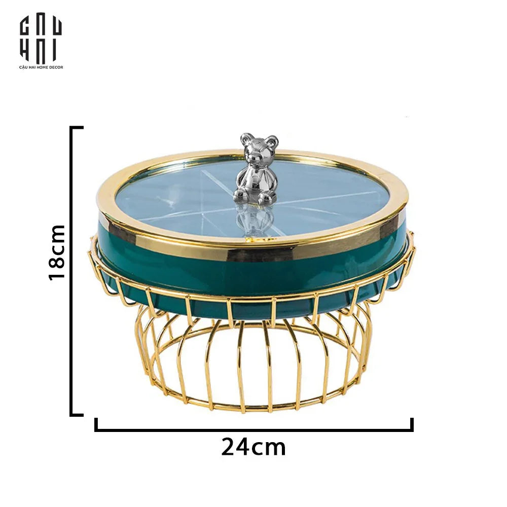KHAY BÁNH MỨT CRYSTAL JADE PREMIUM