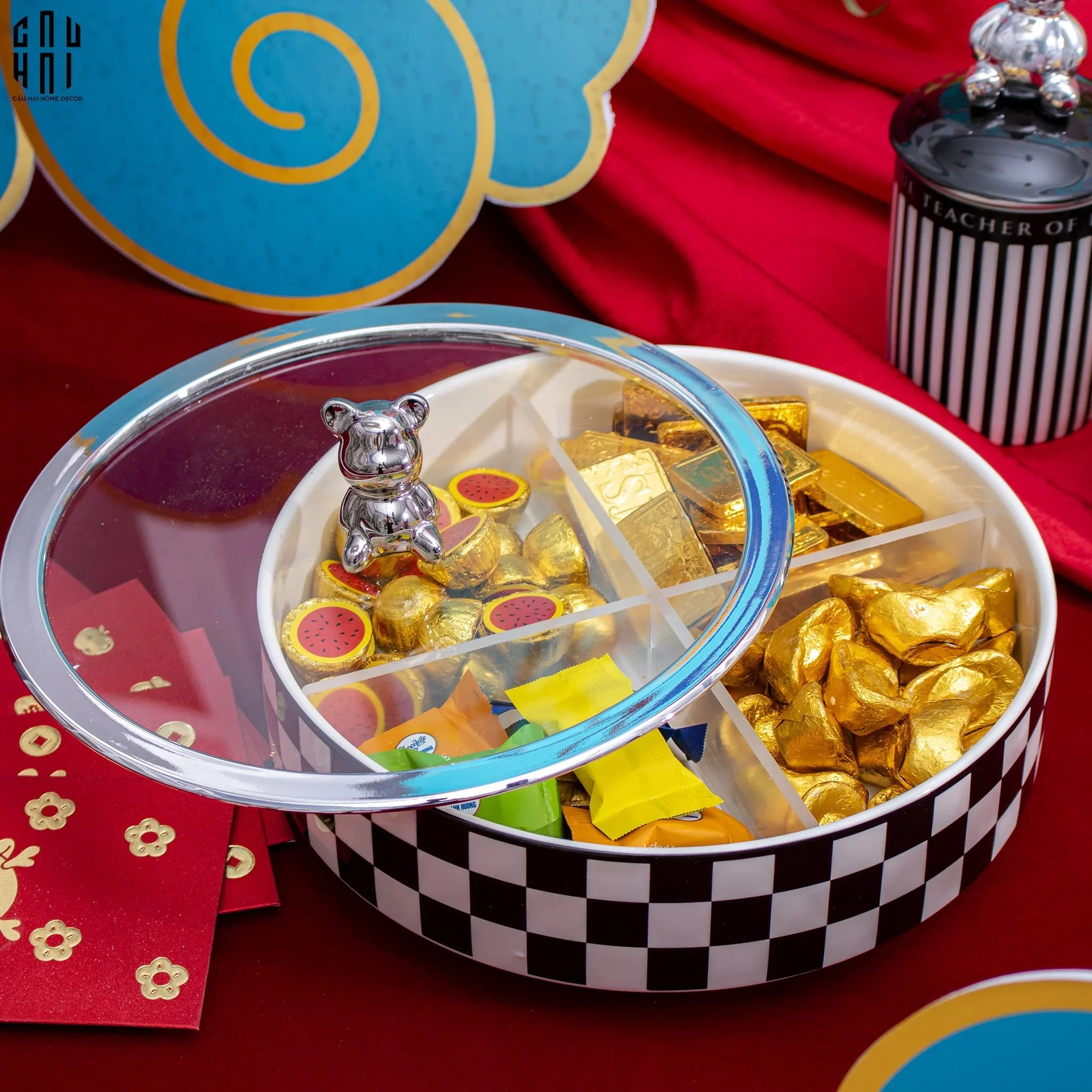 KHAY BÁNH MỨT SILVER TEDDY