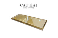 Khay Bathroom Kit Crystal Delight – Champagne-KHAY TRANG TRÍ-CẬU HAI HOME DECOR