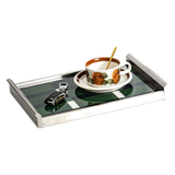Khay Chữ Nhật Mặt Acrylic Emerald Geometry Rectangular Decorative Trays - Cậu Hai Home Decor