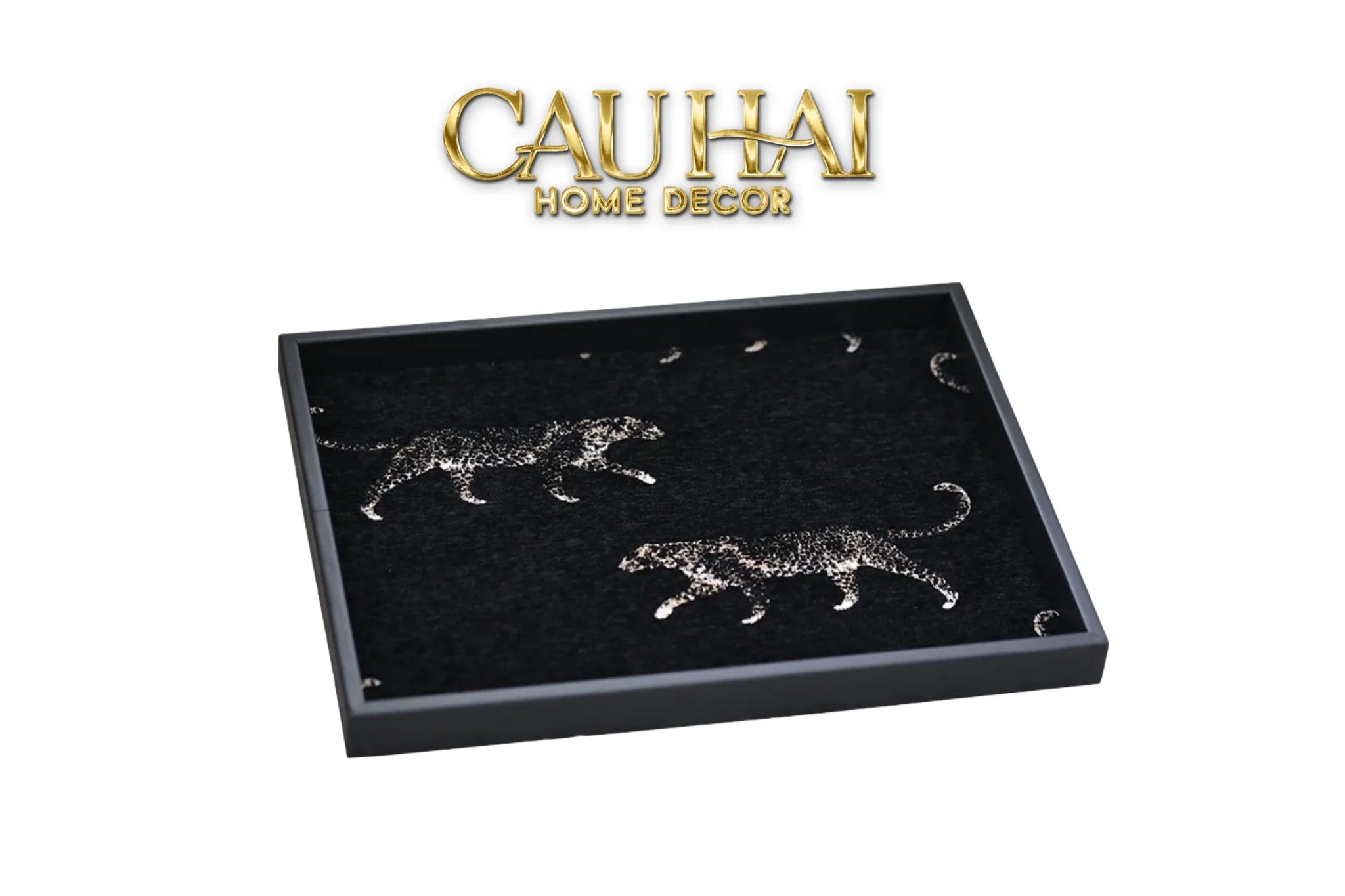 khay-go-chu-nhat-lot-vai-tweed-lux-leather-nocturnal-panther-rectangular-trays-30x40-cau-hai-home-decor - CẬU HAI HOME DECOR