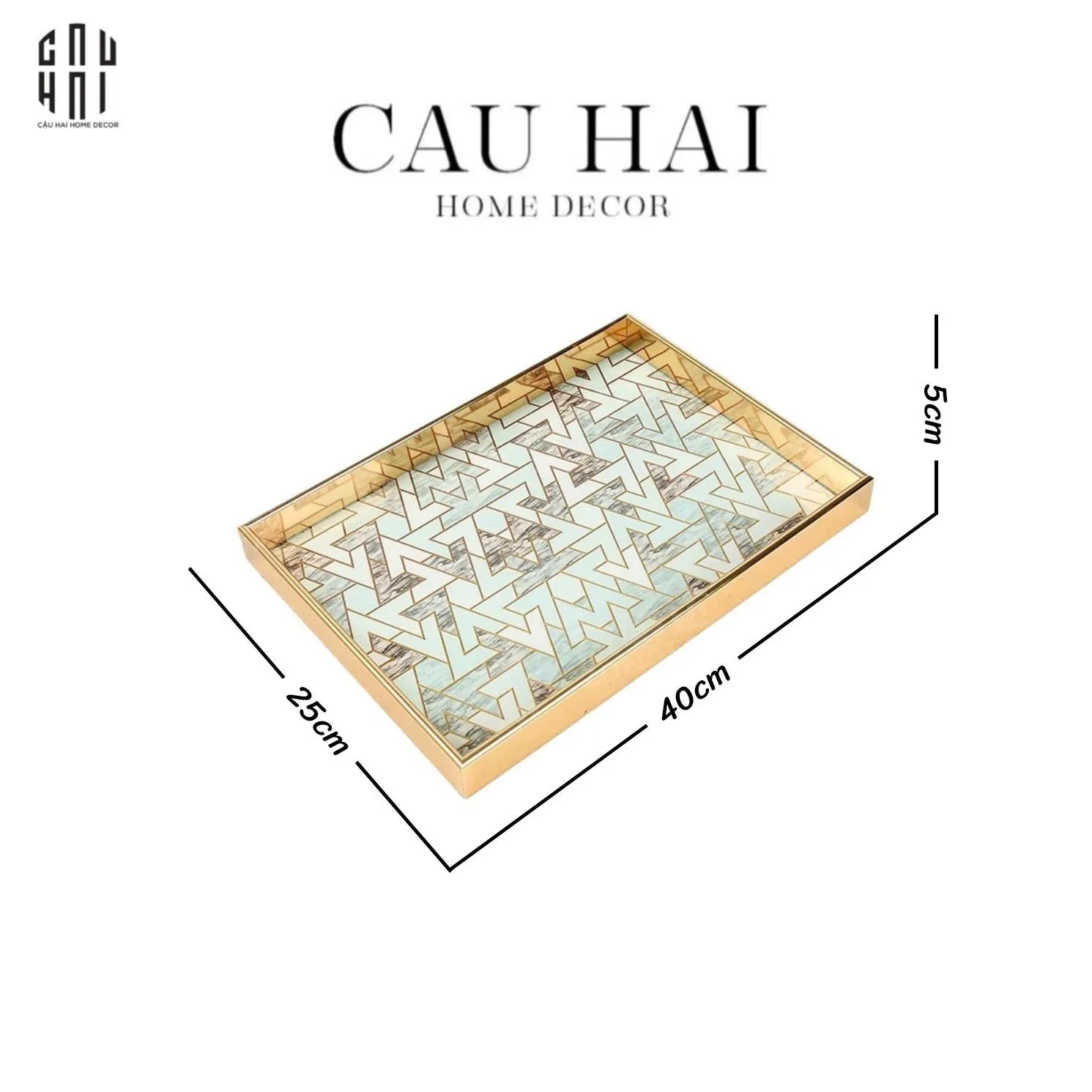 KHAY GỖ LUXE PRISM - SIZE M