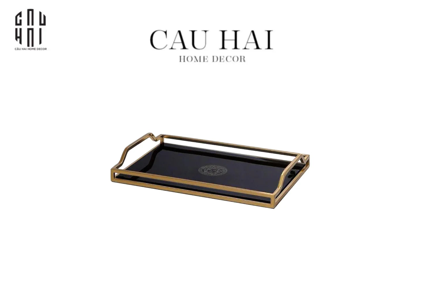 KHAY GƯƠNG CHỮ NHẬT MEDUSA BLACK MIRROR 38. SS25