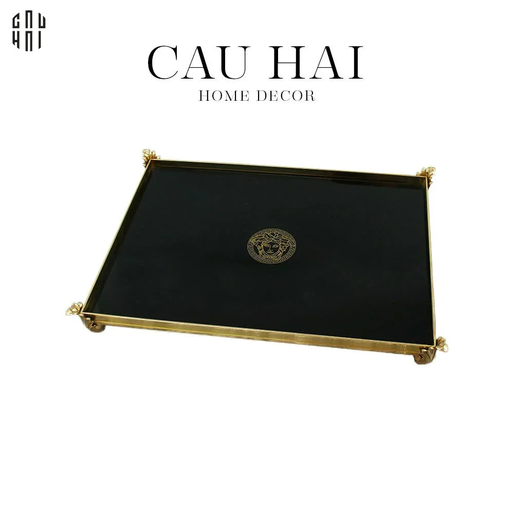 KHAY GƯƠNG CHỮ NHẬT RECTANGLE BLACK MIRROR MEDUSA SS25