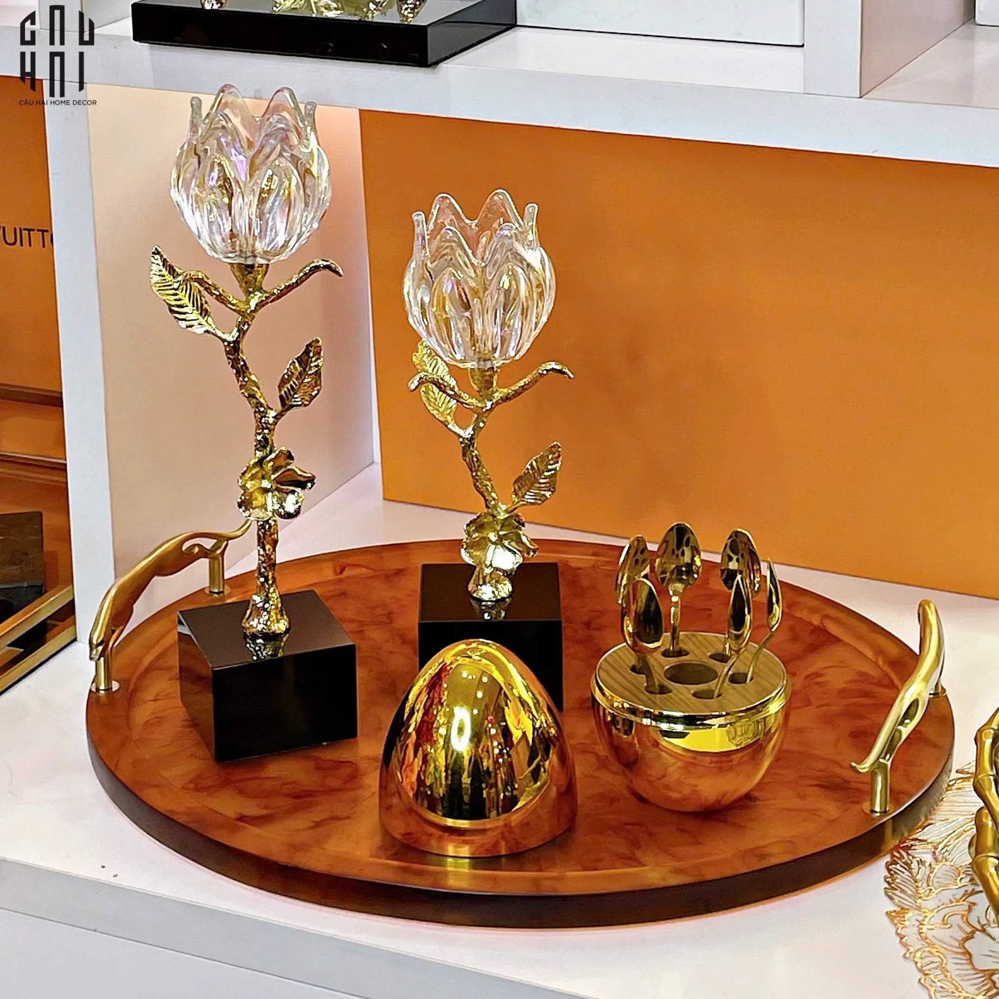 KHAY HỔ PHÁCH AMBER ROAR S43