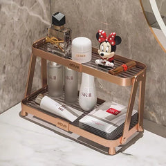 Khay Kệ Phòng Tắm Kệ Bàn Trang Điểm 2 Tầng Chống Nước Twinkle Waterproof Tiered Organizers-KHAY TRANG TRÍ-CẬU HAI HOME DECOR