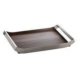 Khay Trang Trí Gỗ Chữ Nhật Sterling Walnut 45x30-KHAY TRANG TRÍ-CẬU HAI HOME DECOR