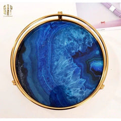 Khay Tròn Blue Ocean D38-KHAY TRANG TRÍ-CẬU HAI HOME DECOR