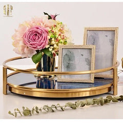 Khay Tròn Blue Ocean D38-KHAY TRANG TRÍ-CẬU HAI HOME DECOR