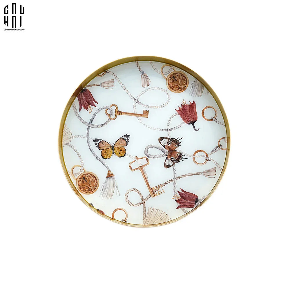 KHAY TRÒN BUTTERFLY SS25