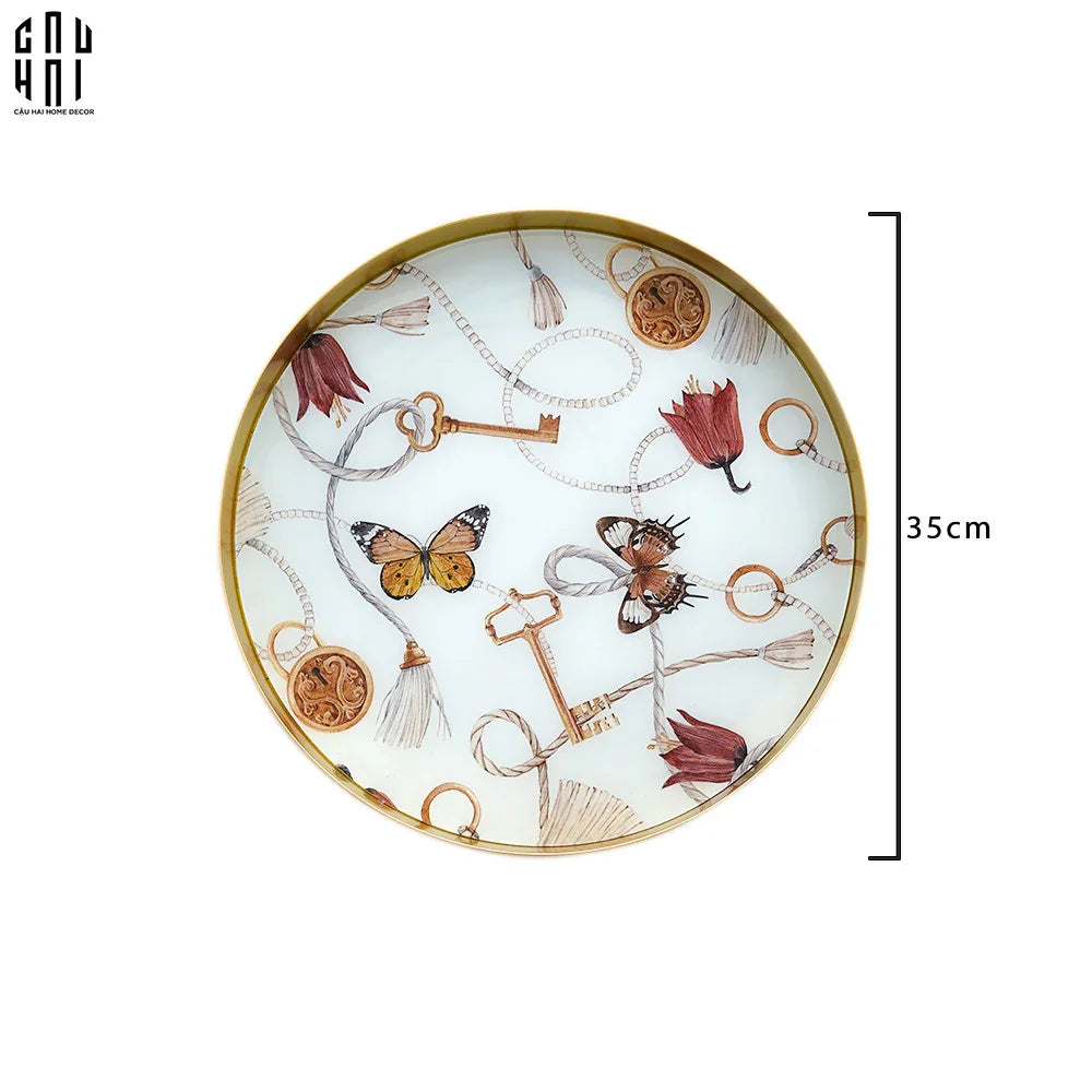 KHAY TRÒN BUTTERFLY SS25