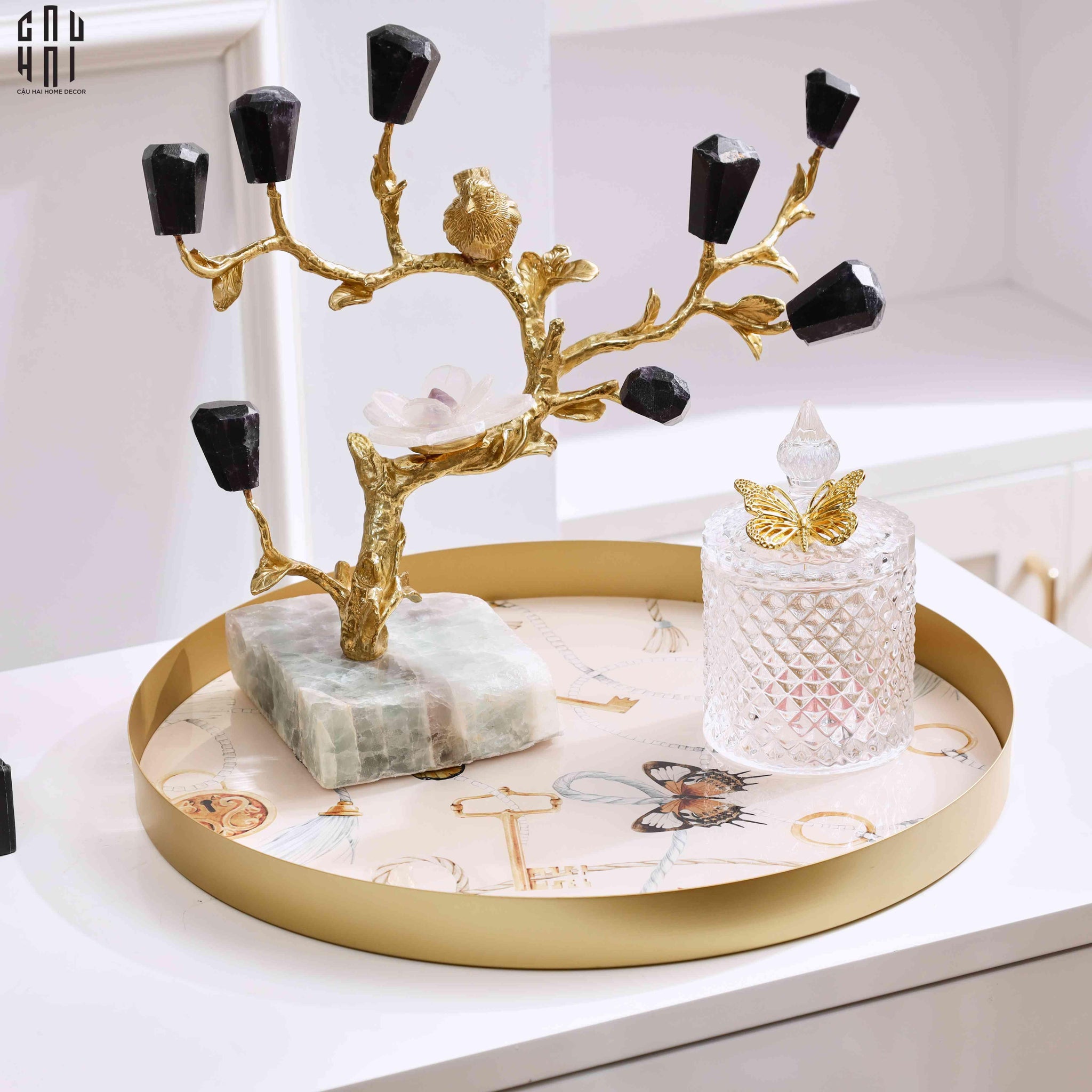 KHAY TRÒN BUTTERFLY SS25