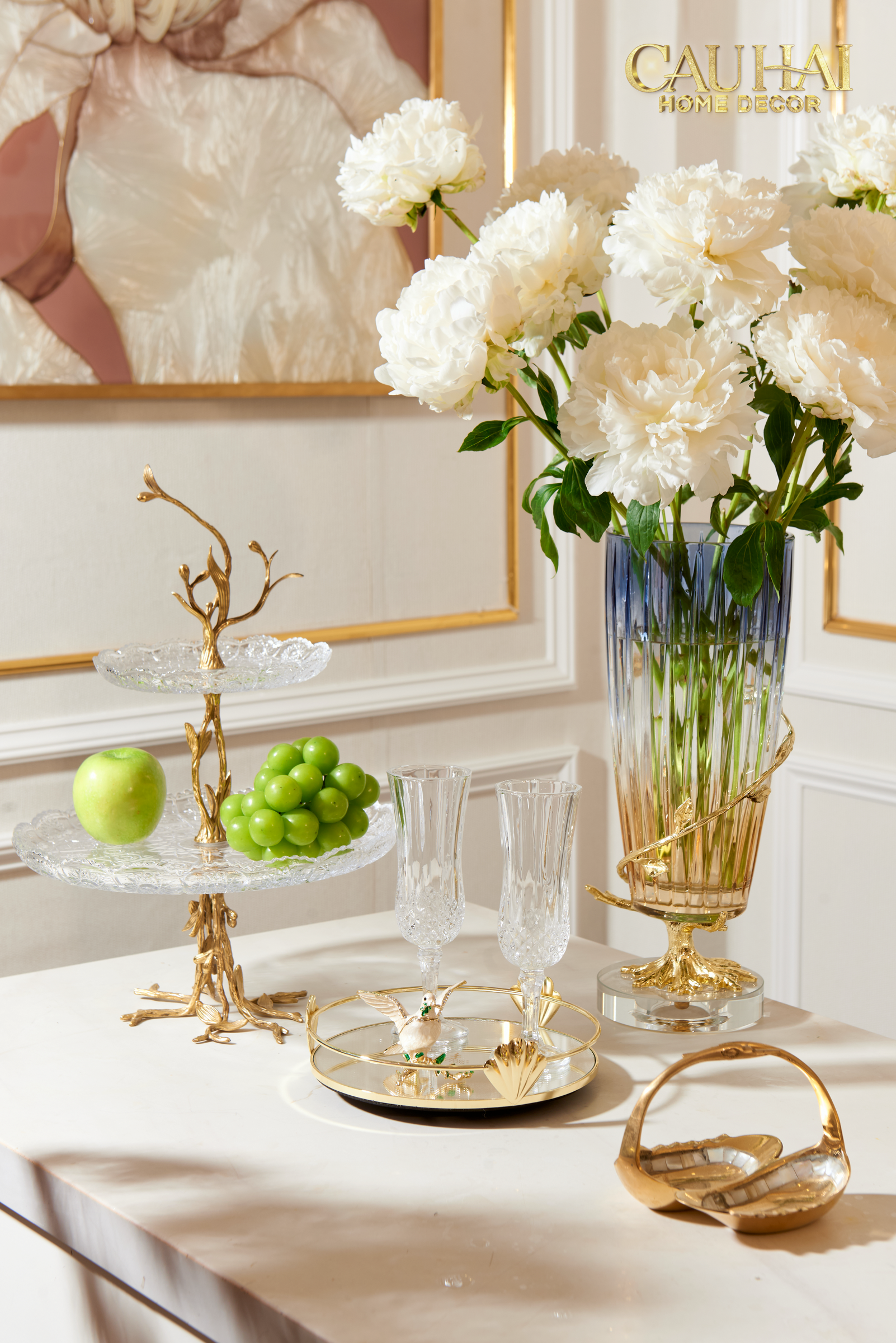 Maison Couture - The Crystal Of Ocean Ss25 Crystal Vase