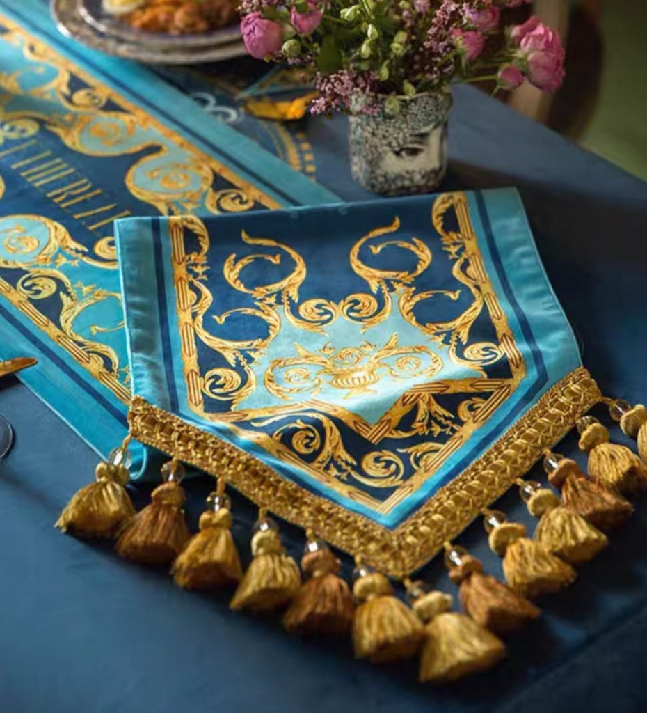 L’ATELIER DU CUSSON 33X350 - KHĂN TRẢI BÀN TABLE RUNNER MAGNILIA FW25 - CẬU HAI HOME DECOR