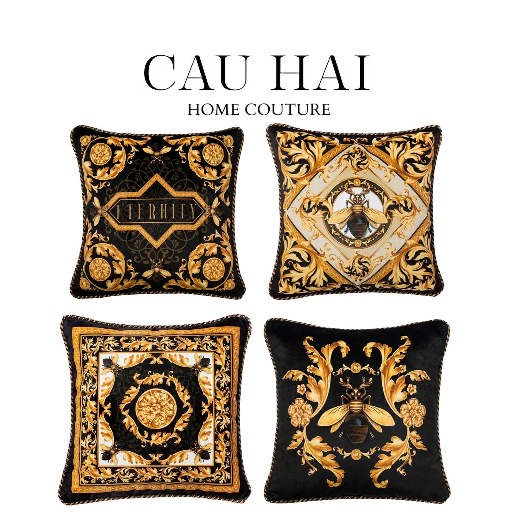 L’ATELIER DU CUSSON - VỎ GỐI NHUNG LUXURY LEGACY 45 - CẬU HAI HOME DECOR