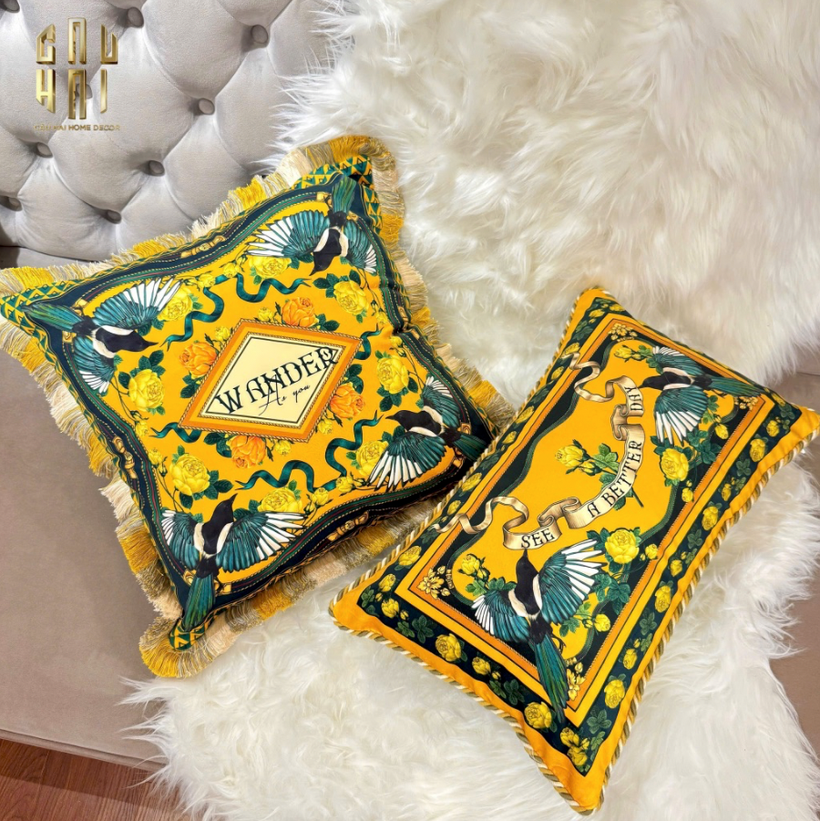 L’ATELIER DU CUSSON - VỎ GỐI NHUNG MINH HOÀNG - CẬU HAI HOME DECOR