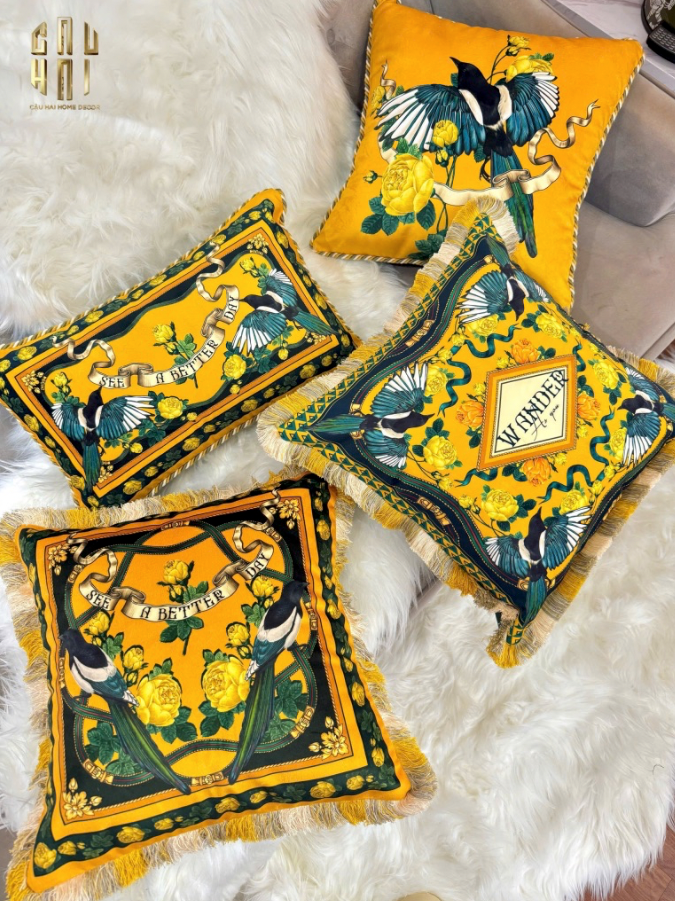 L’ATELIER DU CUSSON - VỎ GỐI NHUNG MINH HOÀNG - CẬU HAI HOME DECOR