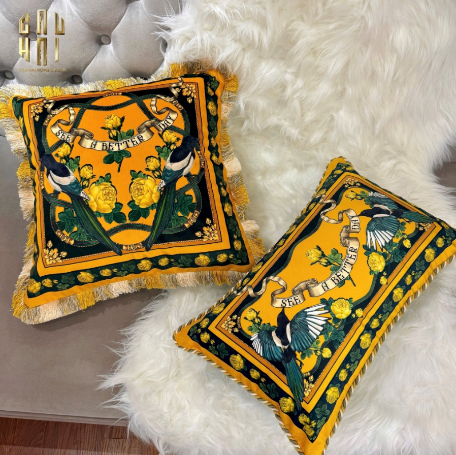 L’ATELIER DU CUSSON - VỎ GỐI NHUNG MINH HOÀNG - CẬU HAI HOME DECOR