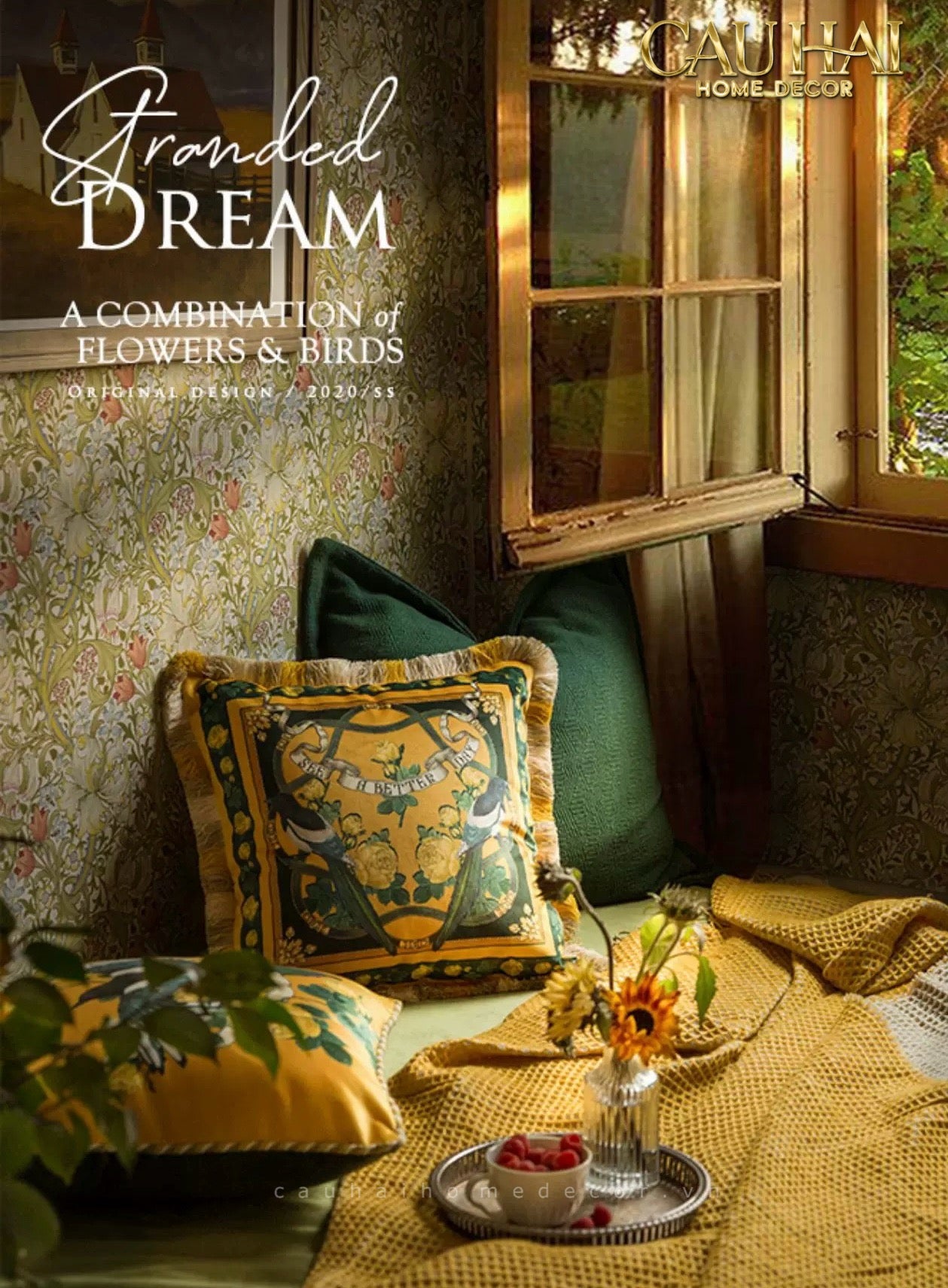 L’Atelier Du Cusson - Vỏ Gối Nhung Minh Hoàng - CẬU HAI HOME DECOR