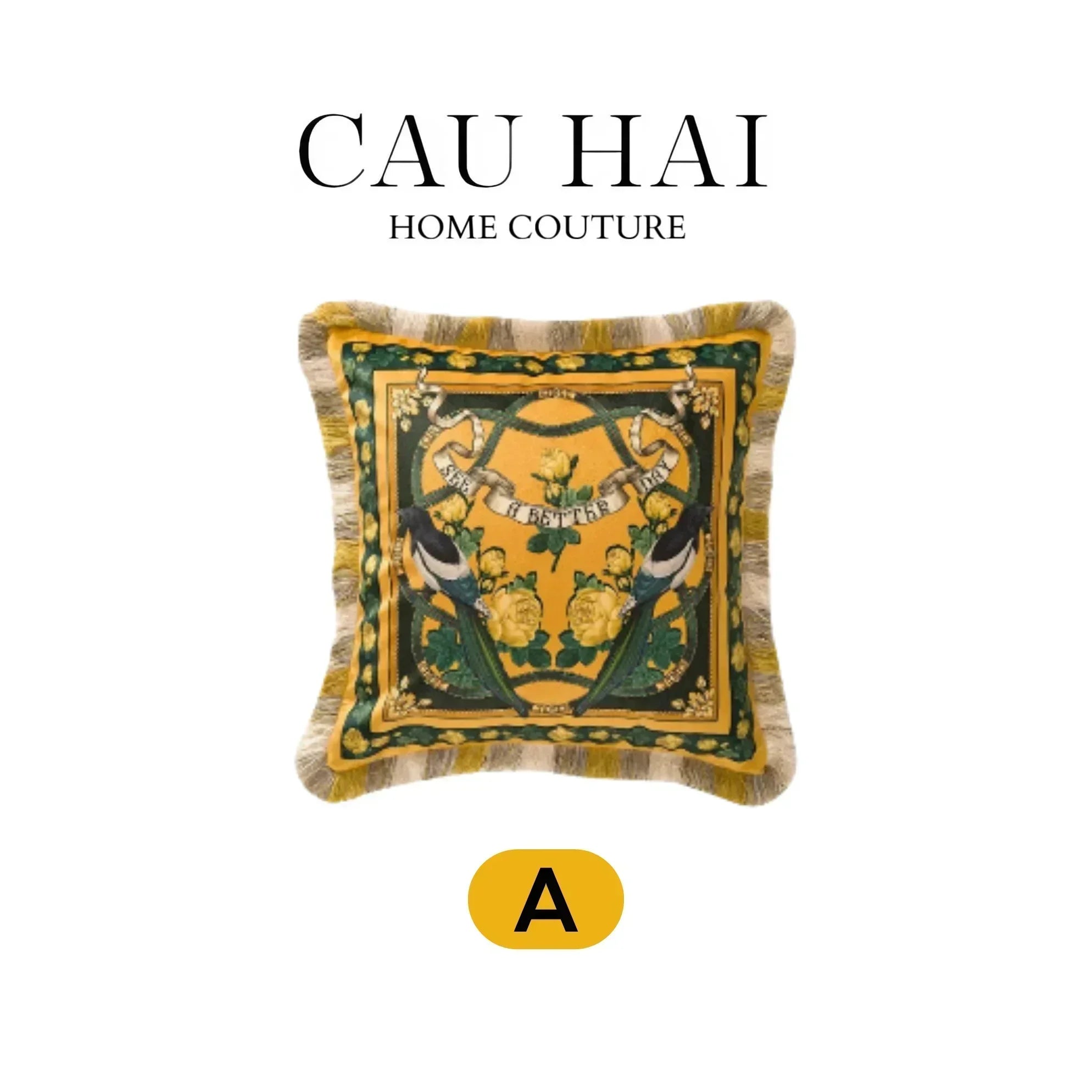 L’Atelier Du Cusson - Vỏ Gối Nhung Minh Hoàng D 30x50-CẬU HAI HOME DECOR
