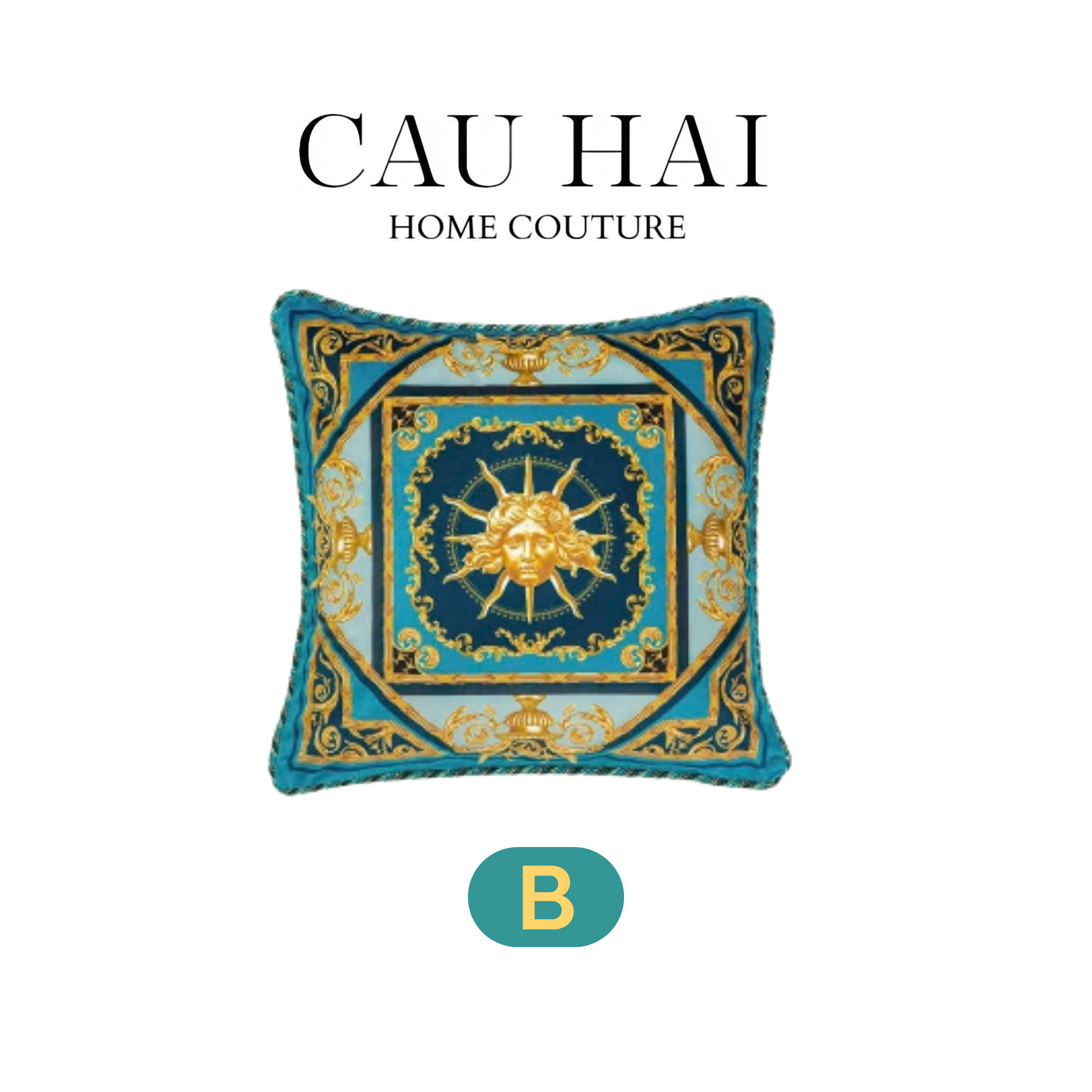 L’ATELIER DU CUSSON - VỎ GỐI NHUNG THE MAGNOLIA AVENUE FW25 - CẬU HAI HOME DECOR