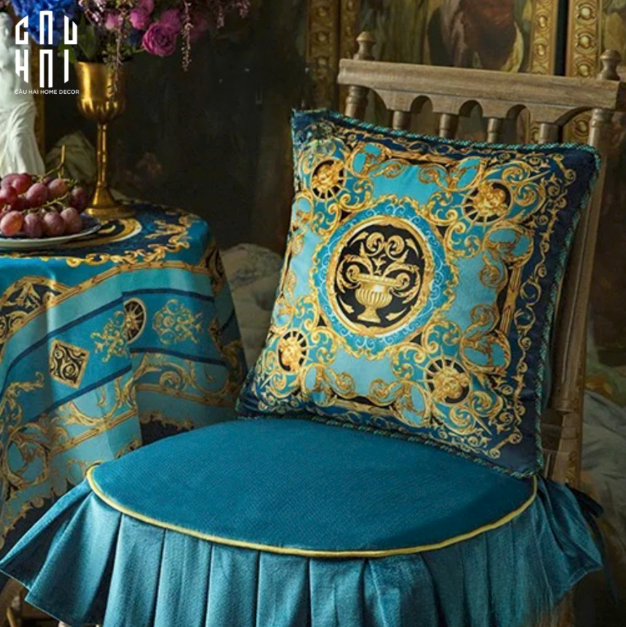 L’ATELIER DU CUSSON - VỎ GỐI NHUNG THE MAGNOLIA AVENUE FW25 - CẬU HAI HOME DECOR