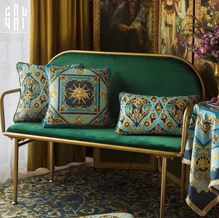 L’ATELIER DU CUSSON - VỎ GỐI NHUNG THE MAGNOLIA AVENUE FW25 - CẬU HAI HOME DECOR