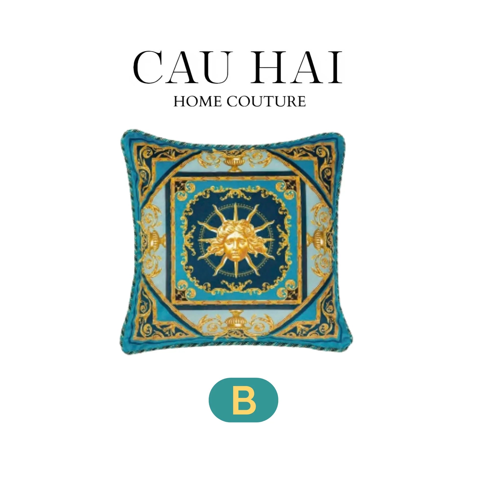L’Atelier Du Cusson - Vỏ Gối Nhung The Magnolia Velour Avenue 45-VỎ GỐI-CẬU HAI HOME DECOR