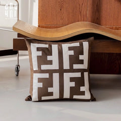 Les Cussins D’Élégance - Vỏ Gối Canvas Fancy Atélier 45-VỎ GỐI-CẬU HAI HOME DECOR