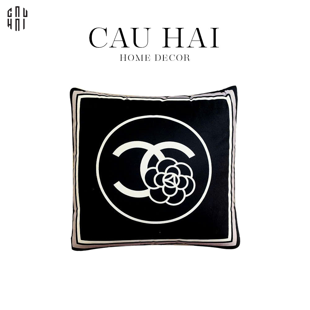 LES CUSSINS D’ÉLÉGANCE - VỎ GỐI SOFA NHUNG NEW CAMELIA 45. - CẬU HAI HOME DECOR