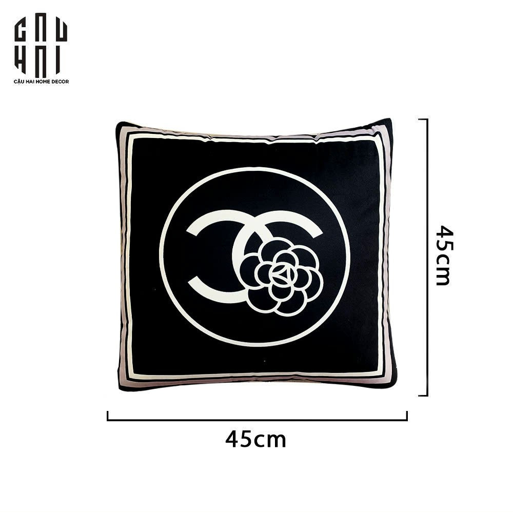LES CUSSINS D’ÉLÉGANCE - VỎ GỐI SOFA NHUNG NEW CAMELIA 45. - CẬU HAI HOME DECOR