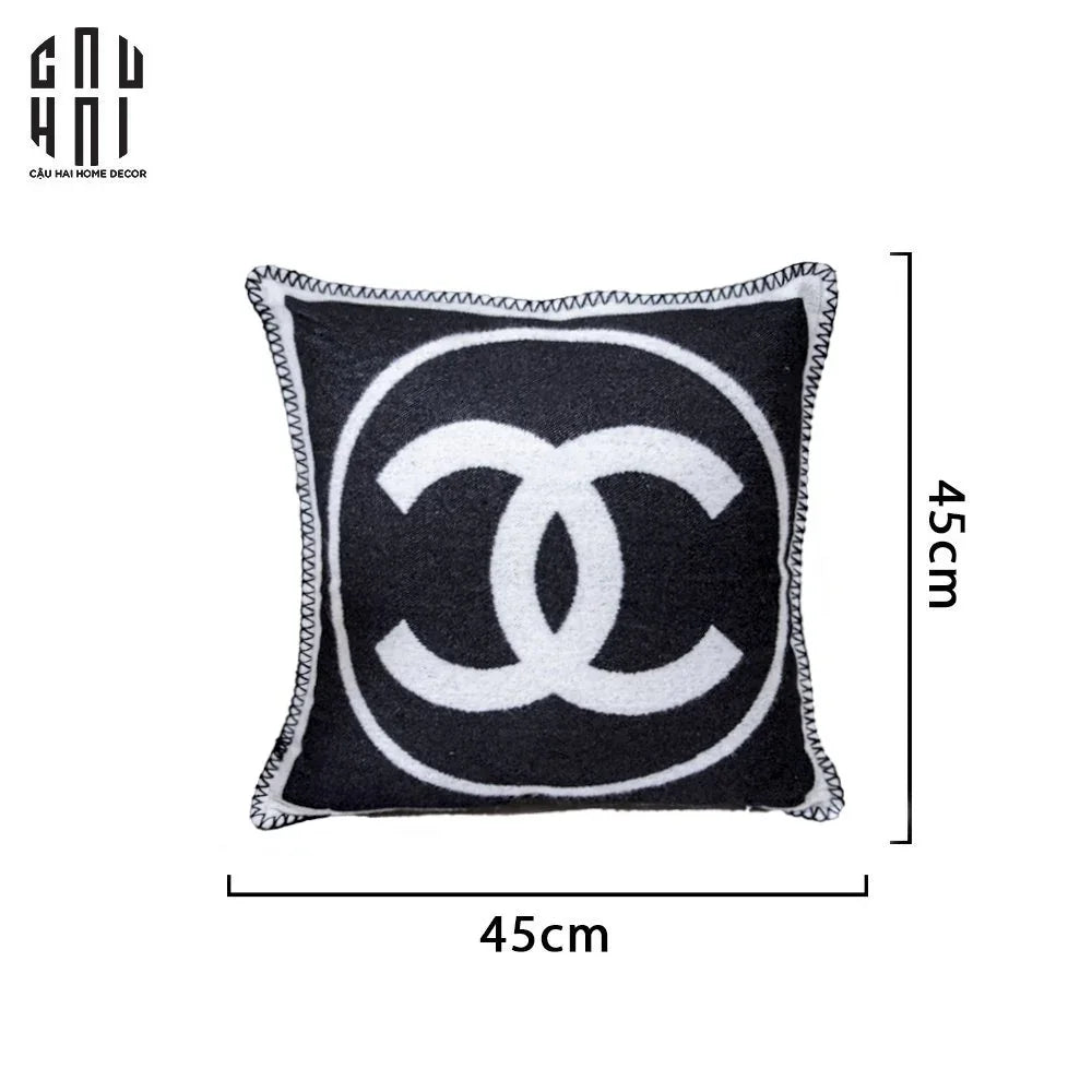 Les Cussins D’Élégance - Vỏ Gối Tweed Coco 45 Savoir-CẬU HAI HOME DECOR