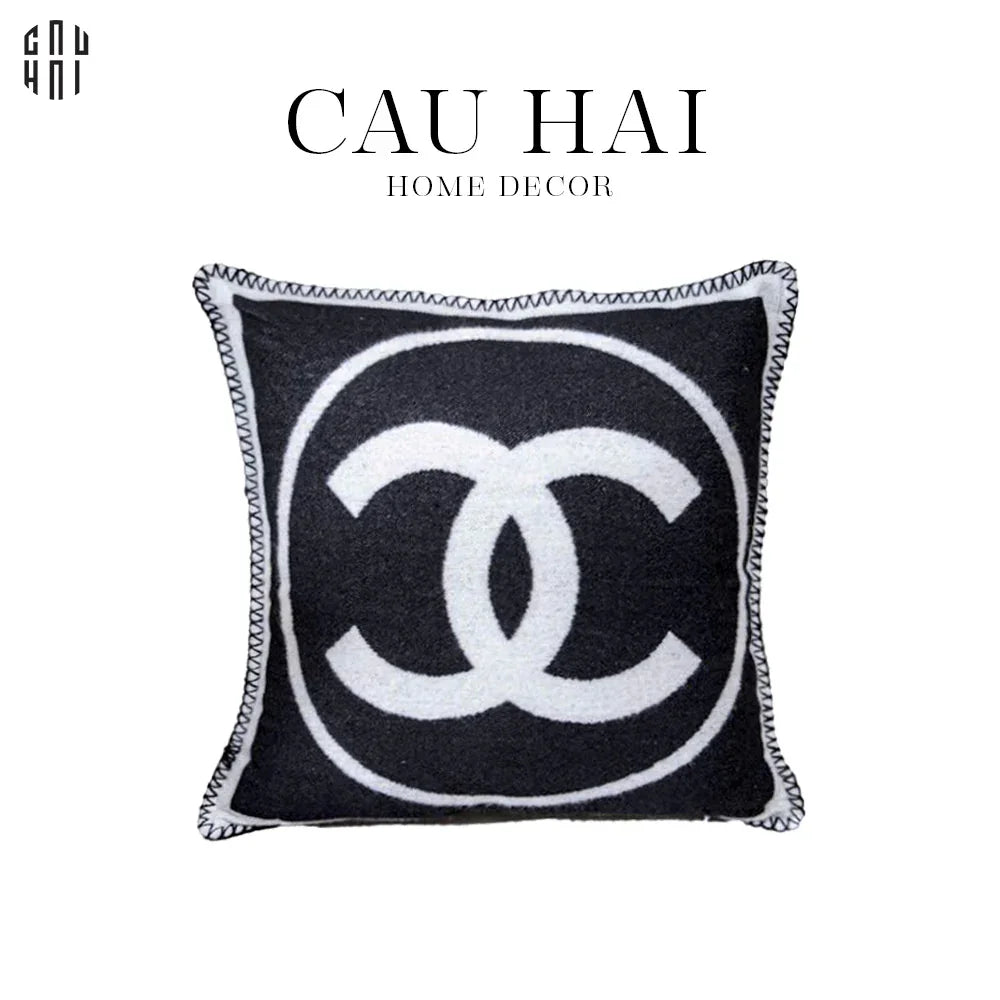 Les Cussins D’Élégance - Vỏ Gối Tweed Coco 45 Savoir-CẬU HAI HOME DECOR