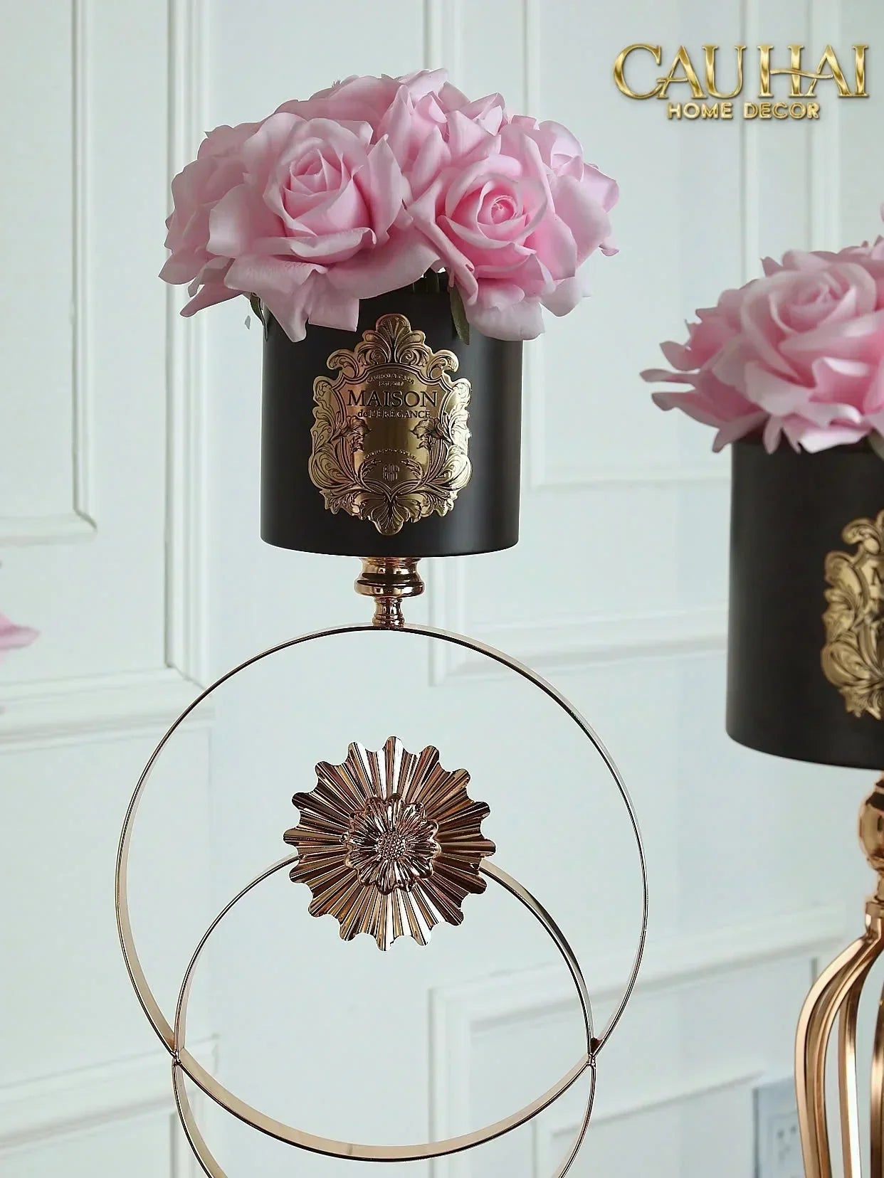 L’Essence Du Rose 12 - Chậu Hoa Hồng Solar Ecliptica H60-BÌNH HOA-CẬU HAI HOME DECOR