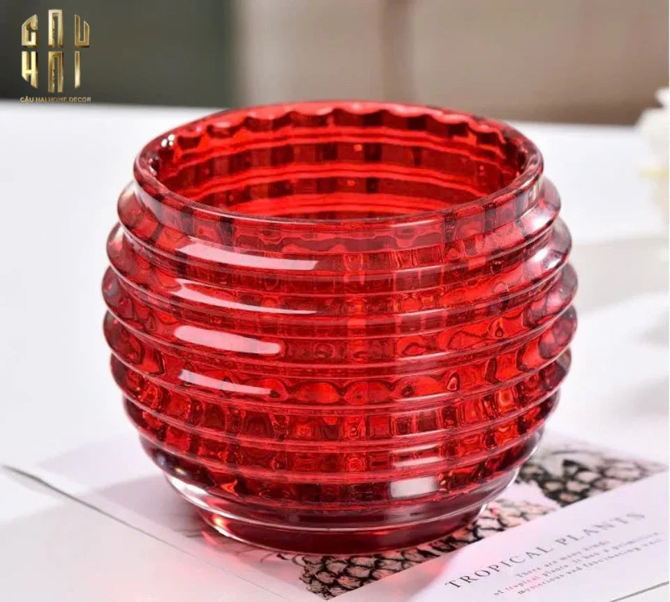 LỌ CRYSTAL - ROUGE FEU FW25-CẬU HAI HOME DECOR