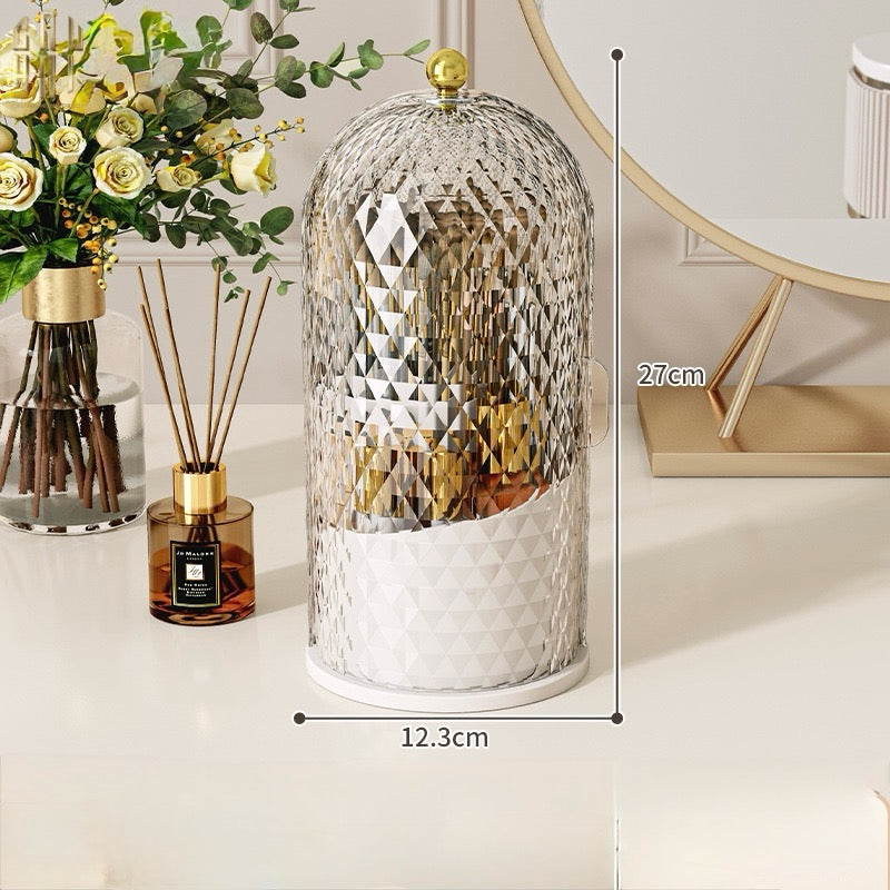 LỌ ĐỰNG CỌ DIAMOND 360 - BLANC-2- Cậu Hai Home Decor