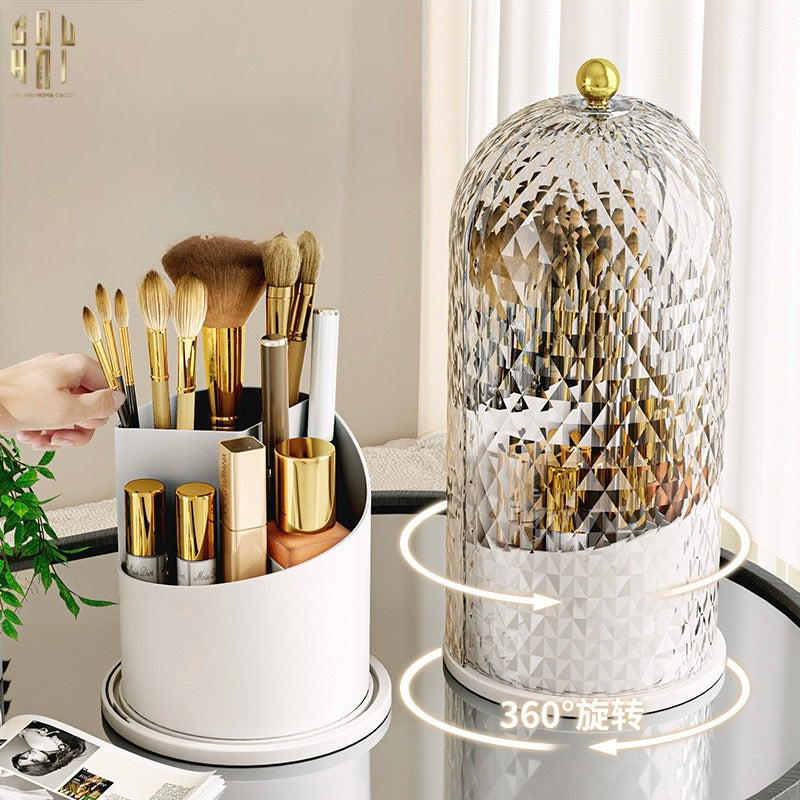 LỌ ĐỰNG CỌ DIAMOND 360 - BLANC-4- Cậu Hai Home Decor