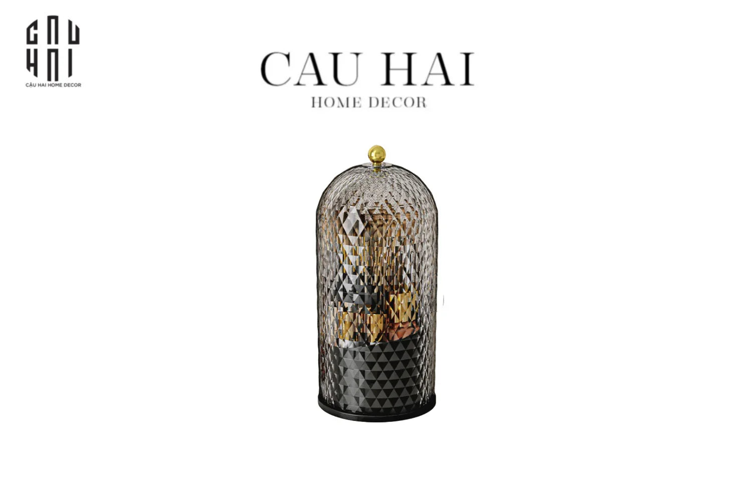 LỌ ĐỰNG CỌ DIAMOND 360 - NOIR