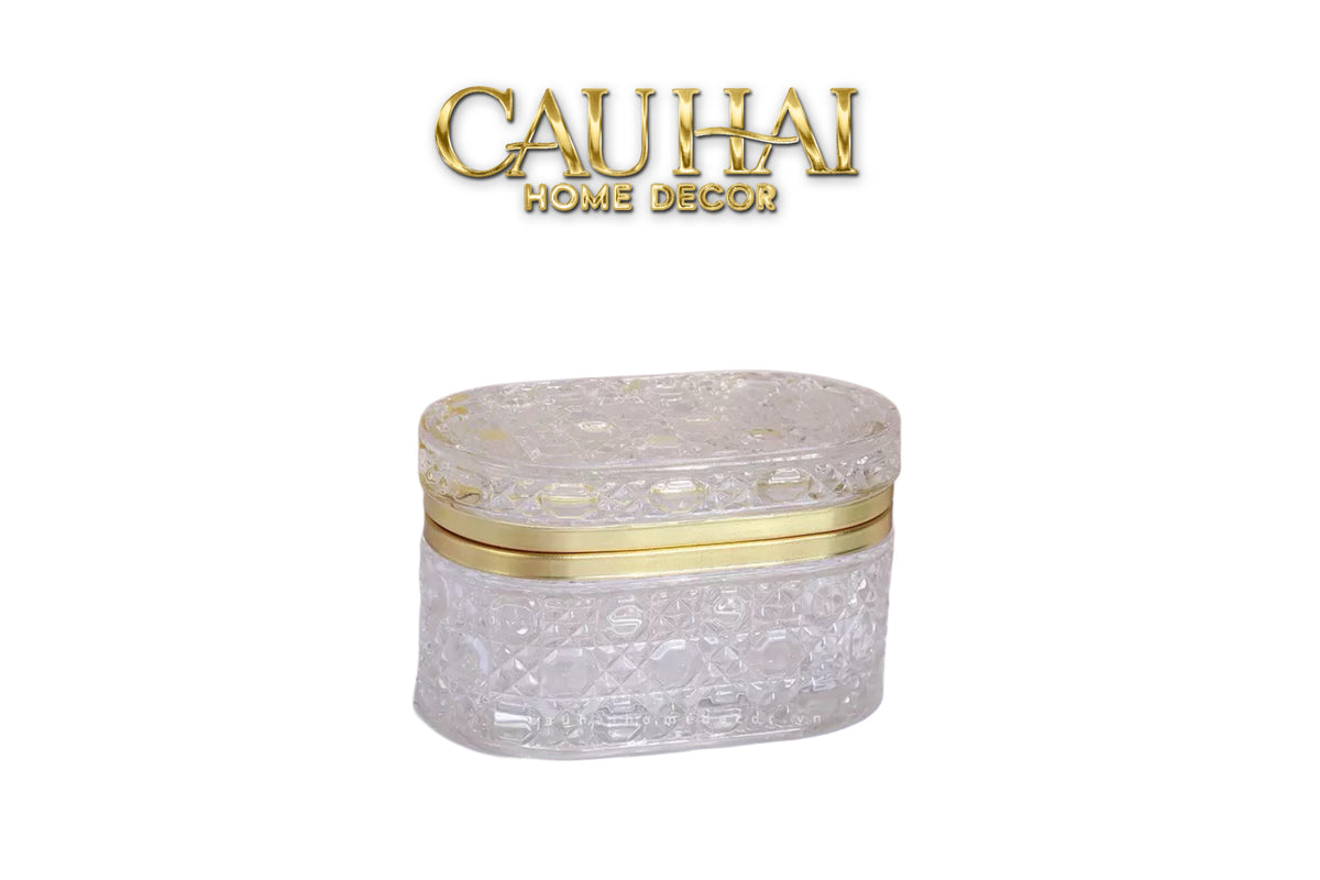 Lọ Đựng Kẹo Thuỷ Tinh The Zoo-HŨ TRANG TRÍ-CẬU HAI HOME DECOR