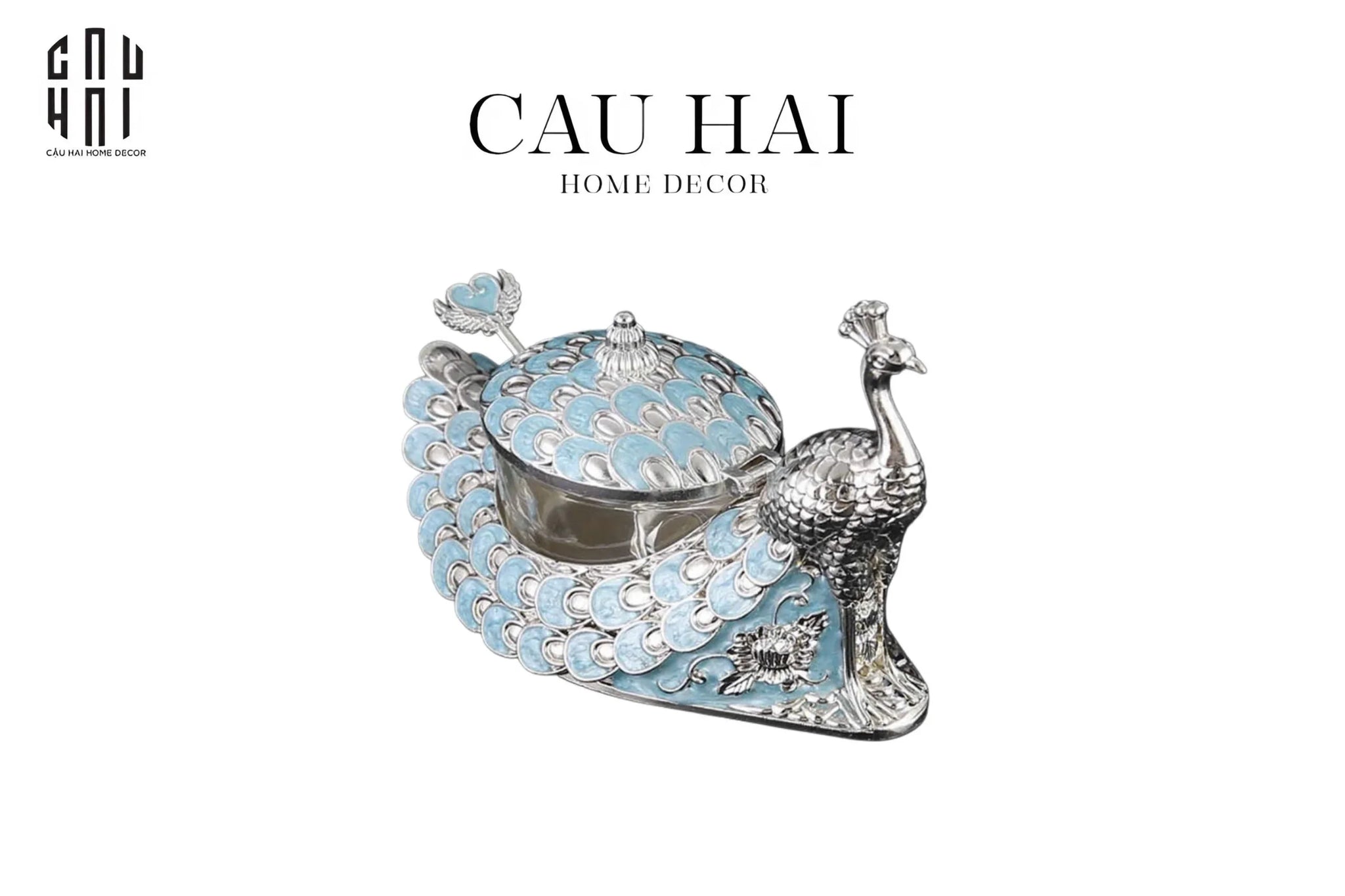 LỌ ĐƯỜNG PLUME AZURE DU PAON