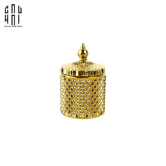 Lọ Kẹo / Candy Box Golden Premium - Éclat Bonbonnière 8.5x14.5-CẬU HAI HOME DECOR