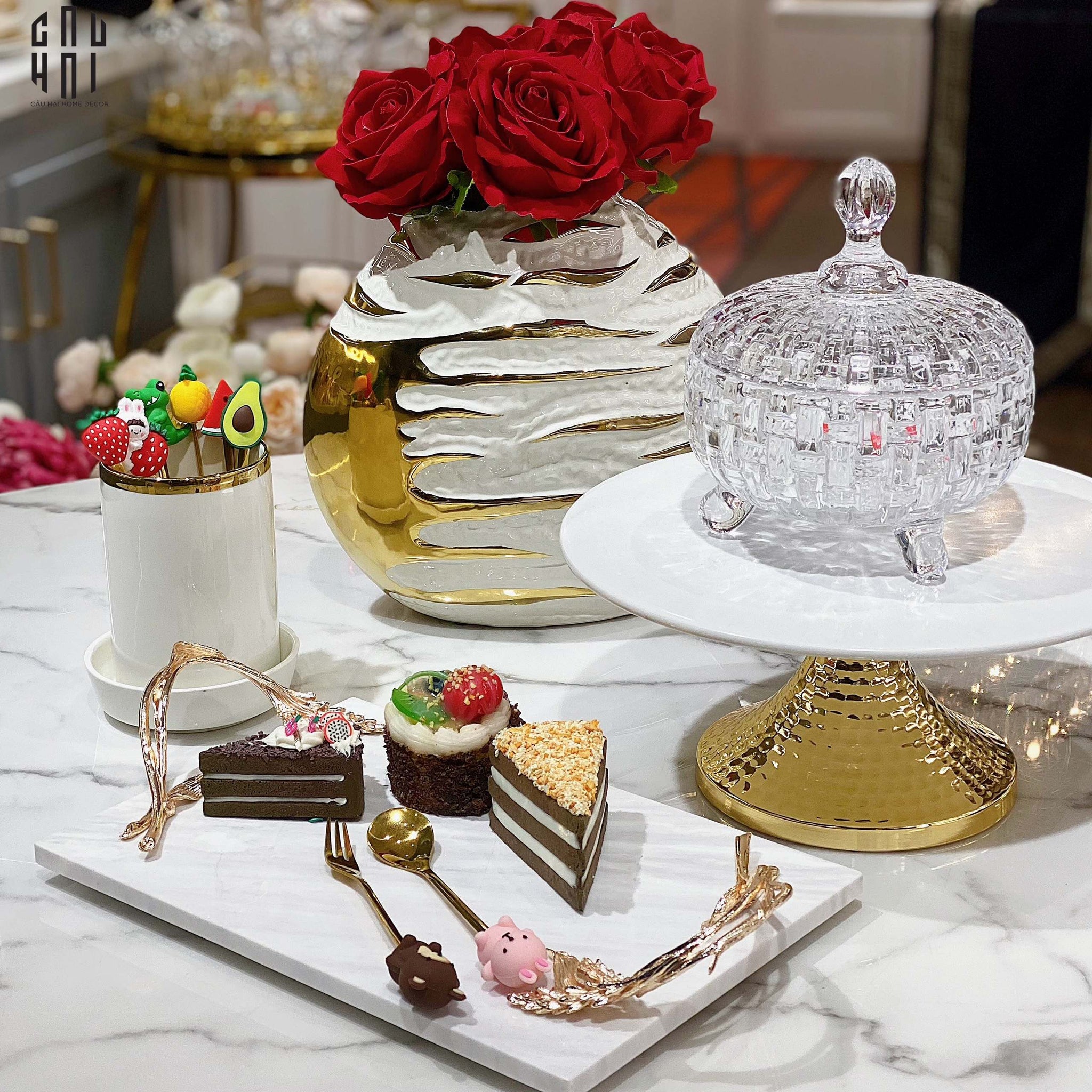 LỌ KẸO ELITE - CẬU HAI HOME DECOR