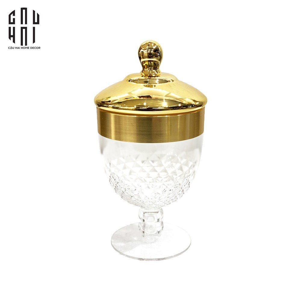 LỌ KẸO GOLDEN EMPEROR - CẬU HAI HOME DECOR