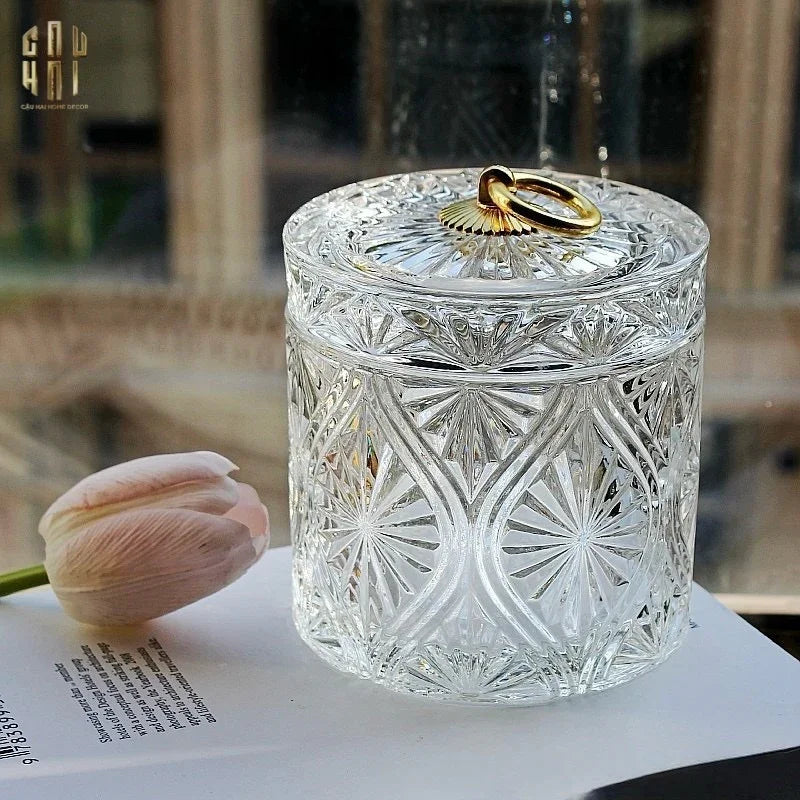 lo-keo-thuy-tinh-diamond-floral-cristalleries-golden-shell-bonbonniere-cau-hai-home-decor-2 - CẬU HAI HOME DECOR