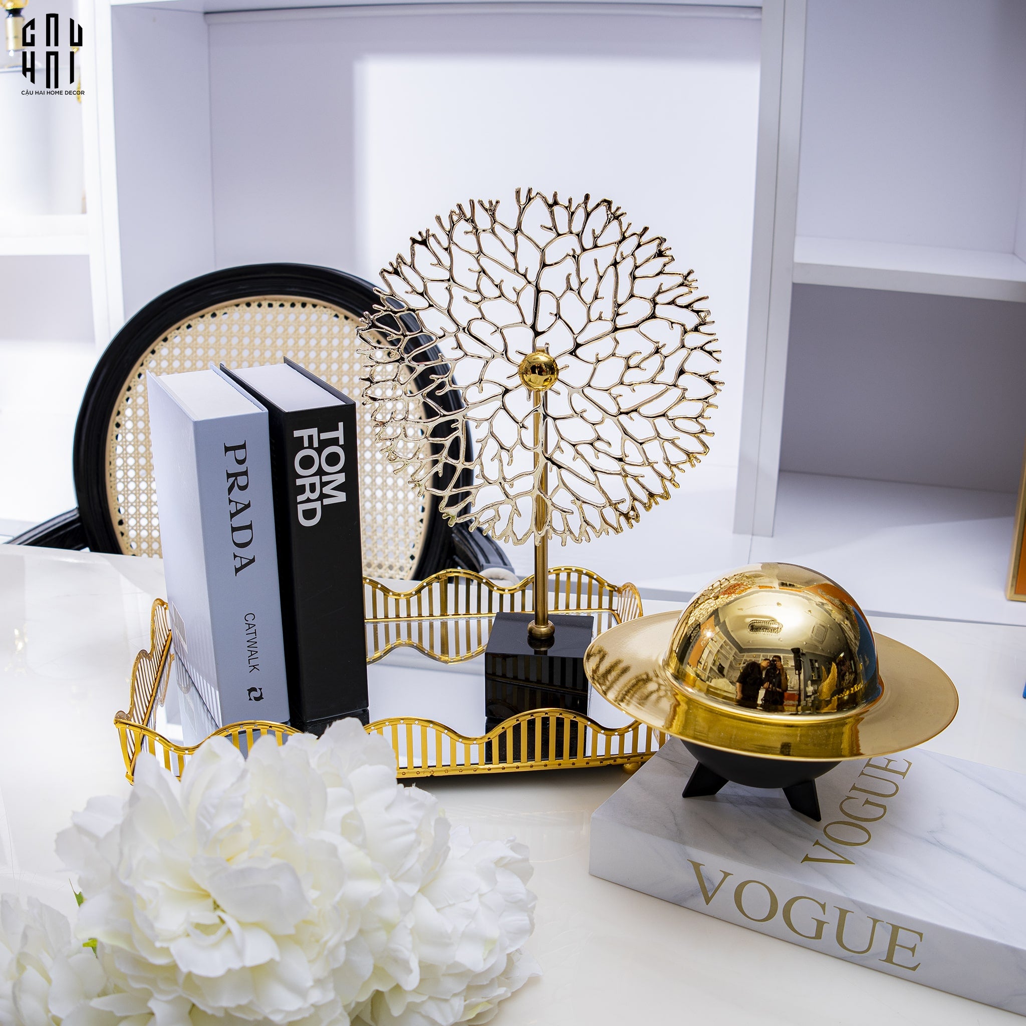 LỌ KẸO UFO SS25 - CẬU HAI HOME DECOR